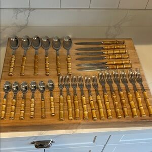 30pc Sabre Paris Panda Bamboo